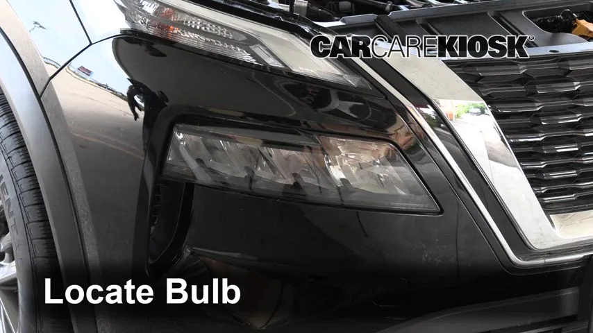 2021 Nissan Rogue S 2.5L 4 Cyl. Lights Highbeam (replace bulb)